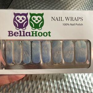 Blue Nail Wraps